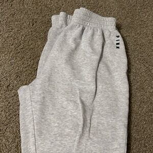 PINK Victoria's Secret Light Gray Joggers